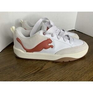 Puma Park Lifestyle Mens Low Top Lace Up Sneakers Shoes US 12 White 395022